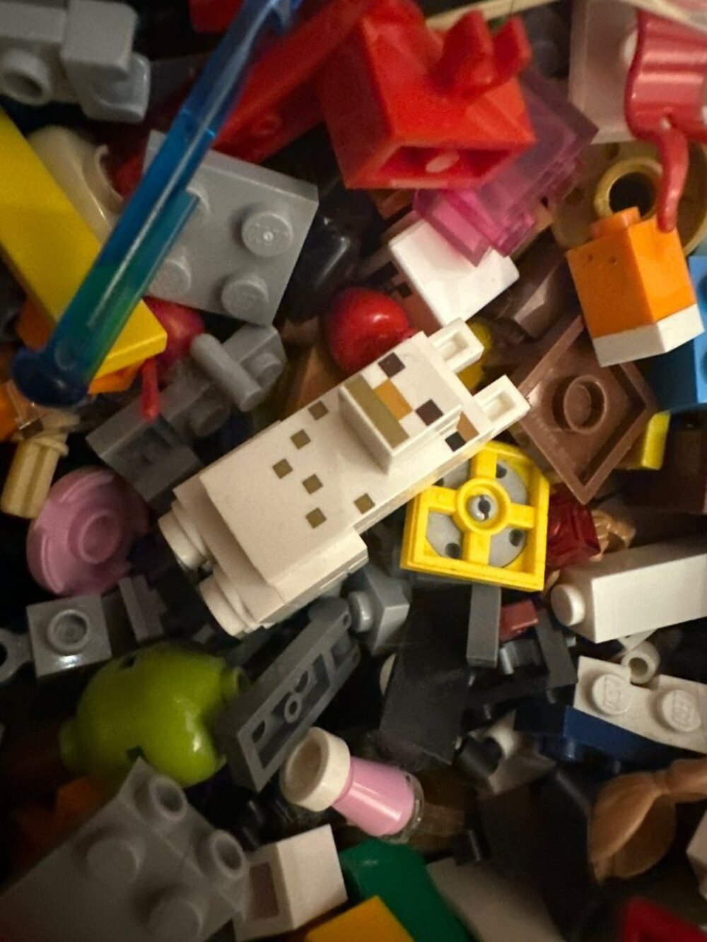 LEGO Bulk Lot Baseplate Brick Mini Figures Minecraft Bomb-Omb Mixed 10 lbs - Picture 3 of 8